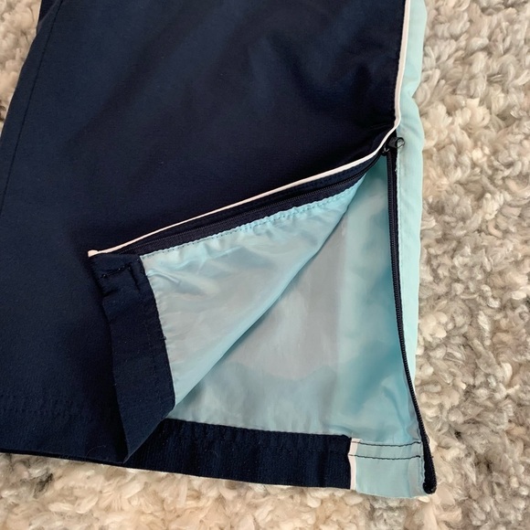 Reebok Dark and Light Navy Blue Track Long Pants Size XL - Picture 5 of 16